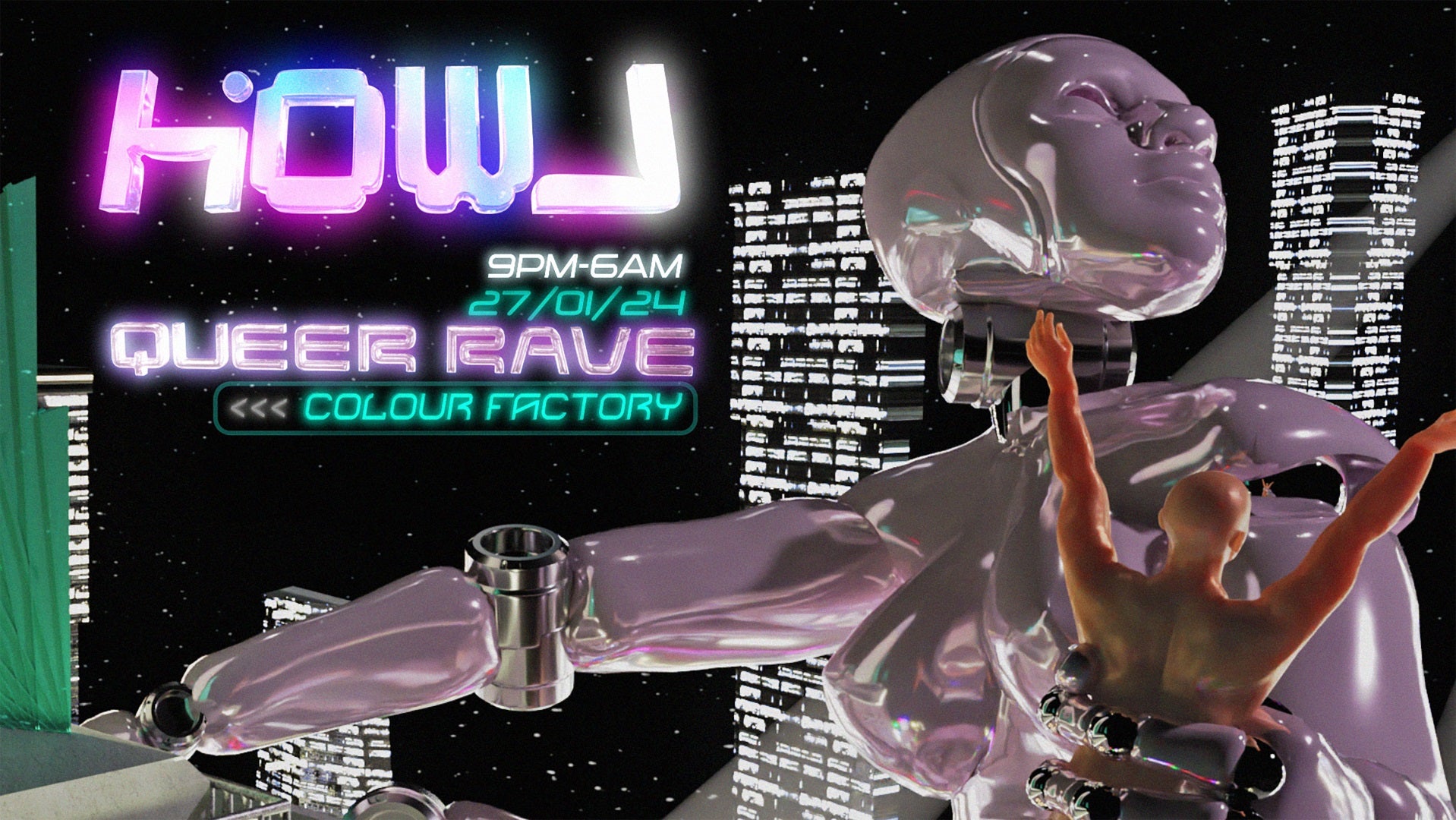 HOWL & COLOUR FACTORY PRESENT QUEER CITY VOL 14