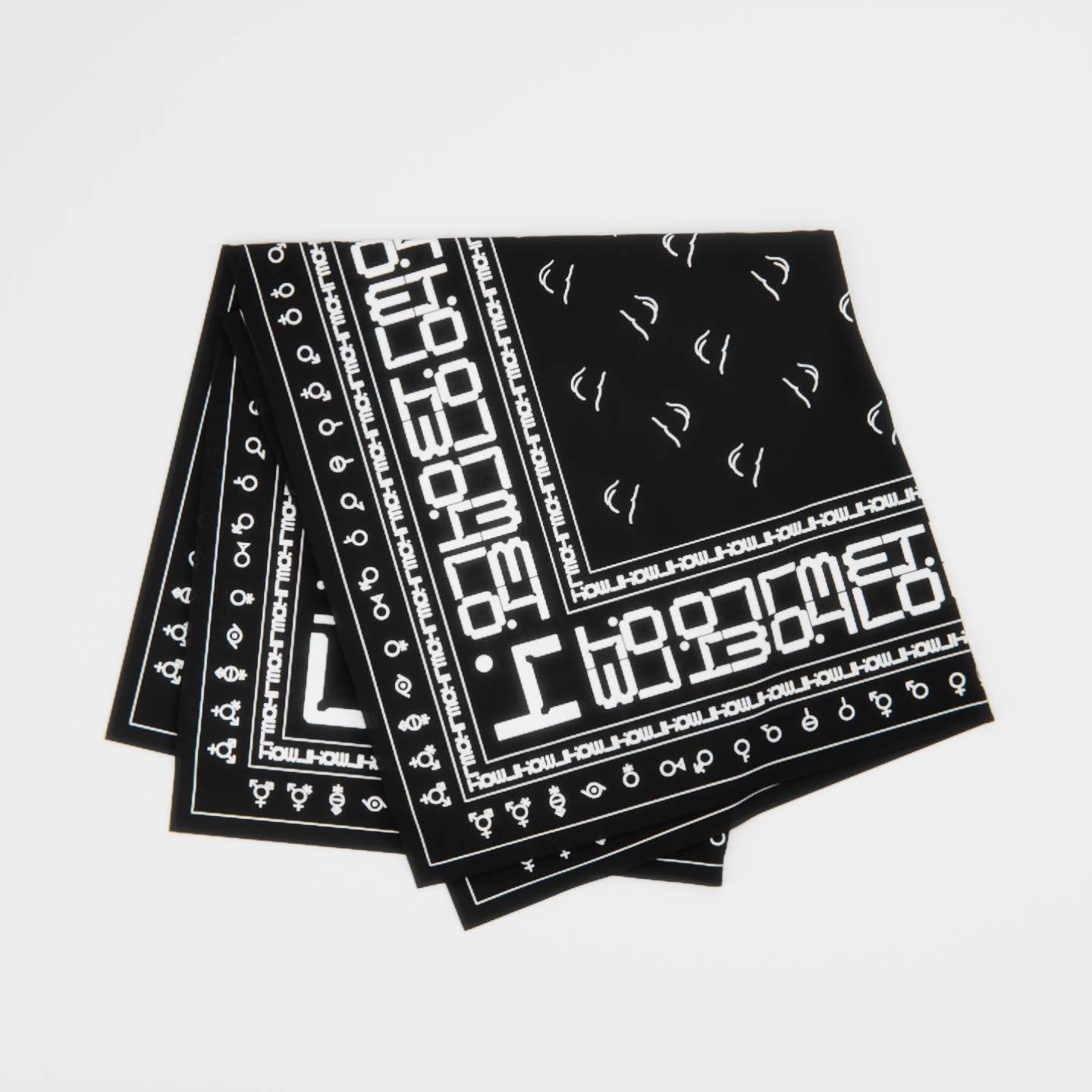 Bandana_Folded_Black